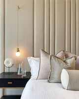 Modern Minimalist Spherical Glass Wall Sconce Geometric Indoor Lighting Fixture