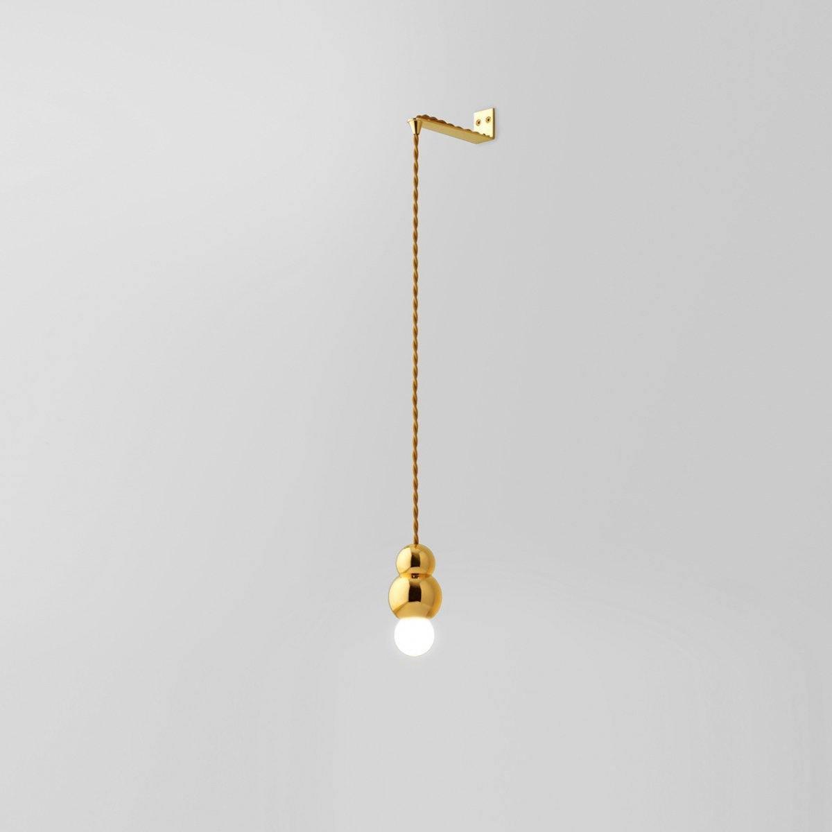 Modern Minimalist Spherical Glass Wall Sconce Geometric Indoor Lighting Fixture