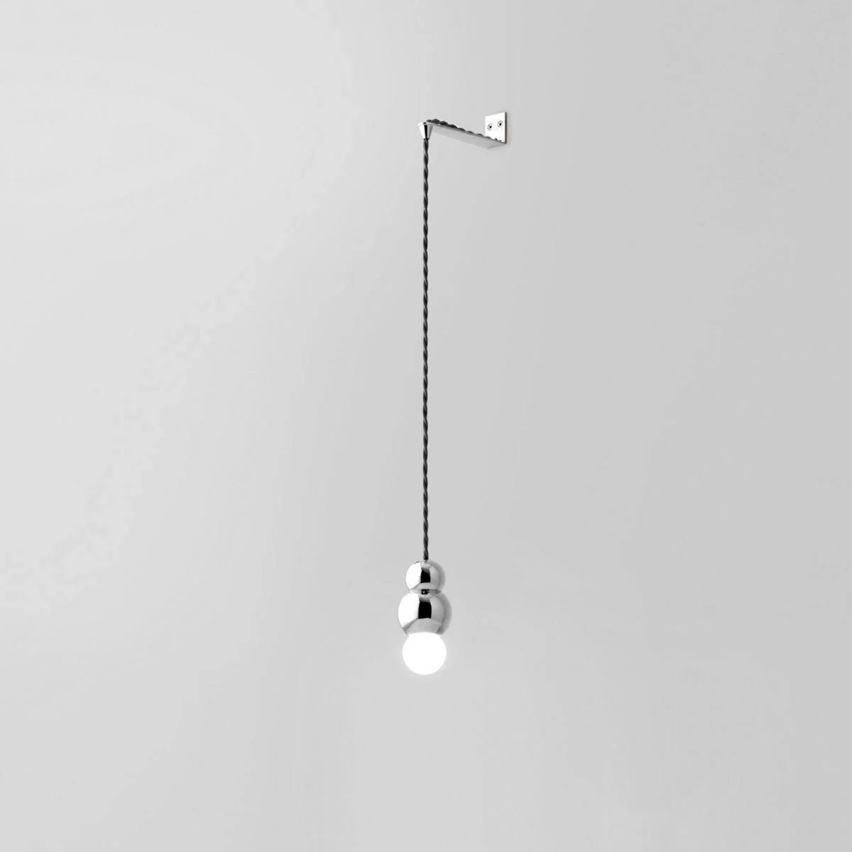 Modern Minimalist Spherical Glass Wall Sconce Geometric Indoor Lighting Fixture