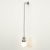 Modern Minimalist Spherical Glass Wall Sconce Geometric Indoor Lighting Fixture