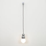 Modern Minimalist Spherical Glass Wall Sconce Geometric Indoor Lighting Fixture