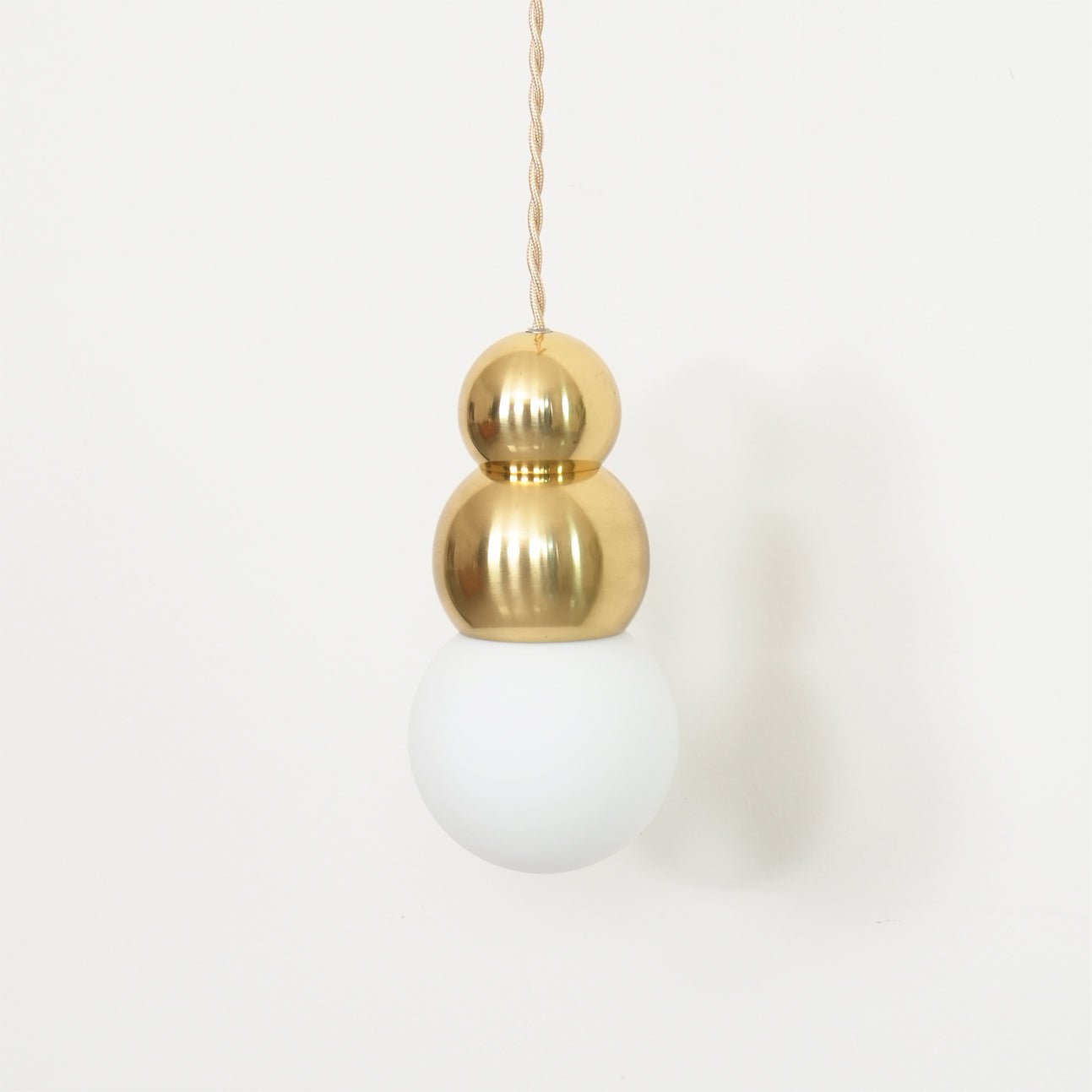 Modern Minimalist Spherical Glass Wall Sconce Geometric Indoor Lighting Fixture