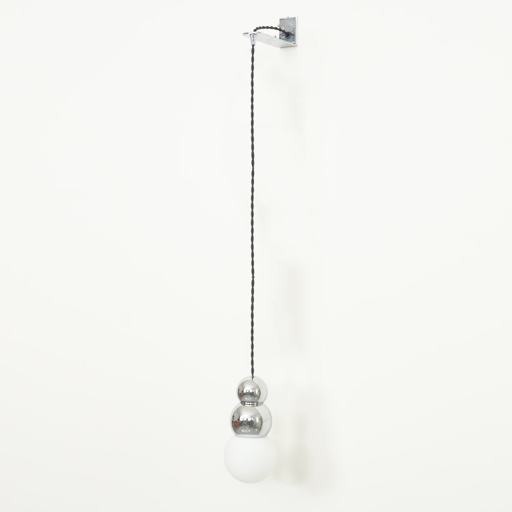 Modern Minimalist Spherical Glass Wall Sconce Geometric Indoor Lighting Fixture