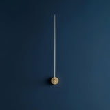 Modern Minimalist Vertical LED Wall Sconce Set of 2 Luxury Gold Linear Stick Wall Light