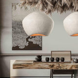 Modern Minimalist White Dome Pendant Light for Living Room and Dining Room