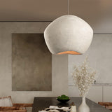Modern Minimalist White Dome Pendant Light for Living Room and Dining Room