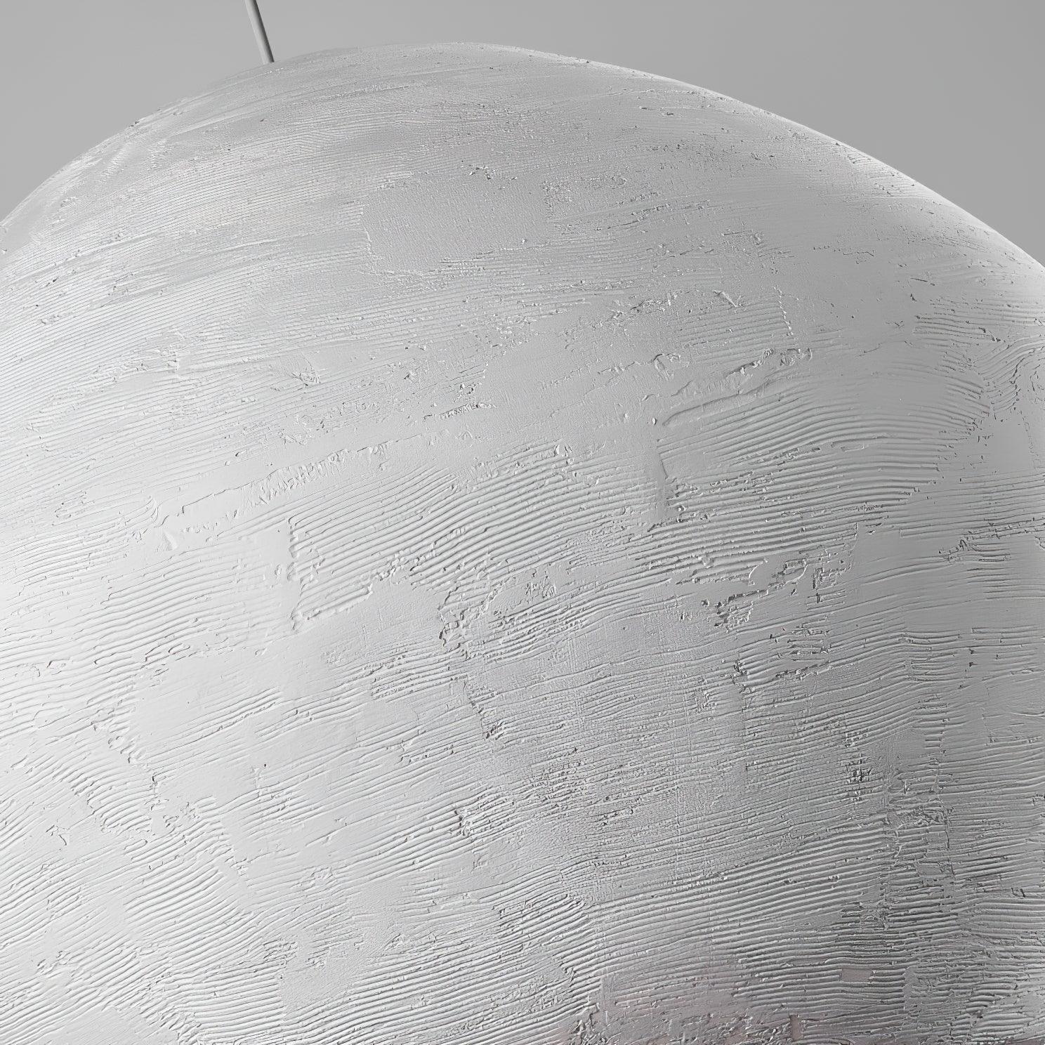 Modern Minimalist White Dome Pendant Light for Living Room and Dining Room