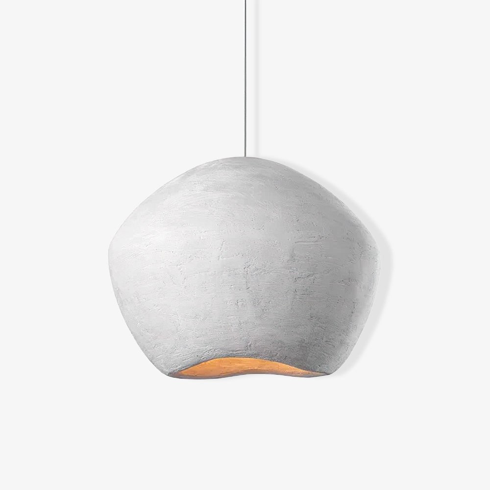 Modern Minimalist White Dome Pendant Light for Living Room and Dining Room