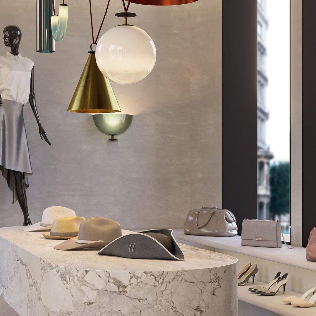Modern Modular Geometric Chandelier Artistic Glass and Metal Pendant Light