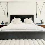 Modern Modular Geometric Chandelier Artistic Glass and Metal Pendant Light