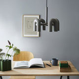 Modern Modular U Shape LED Chandelier Adjustable Geometric Multi Head Ceiling Light Fixture