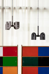 Modern Modular U Shape LED Chandelier Adjustable Geometric Multi Head Ceiling Light Fixture