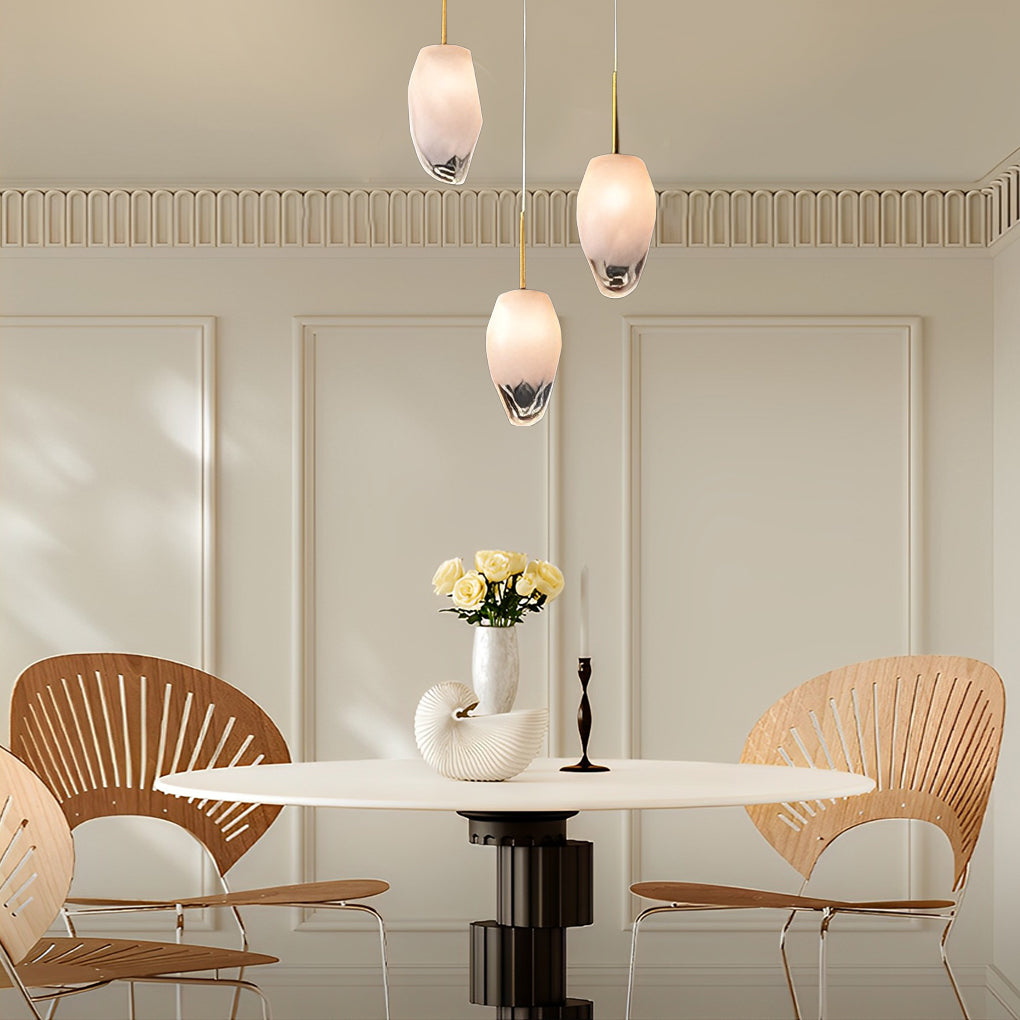 Modern Molecular LED Sputnik Chandelier Gold Glass Globe Dining Room Pendant Light