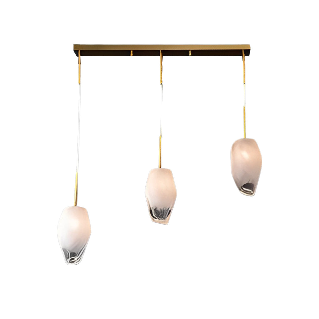 Modern Molecular LED Sputnik Chandelier Gold Glass Globe Dining Room Pendant Light
