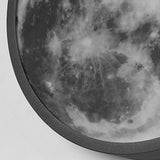 Modern Moon Design LED Outdoor Wall Light Waterproof Exterior Garden Sconce for Residential Villa