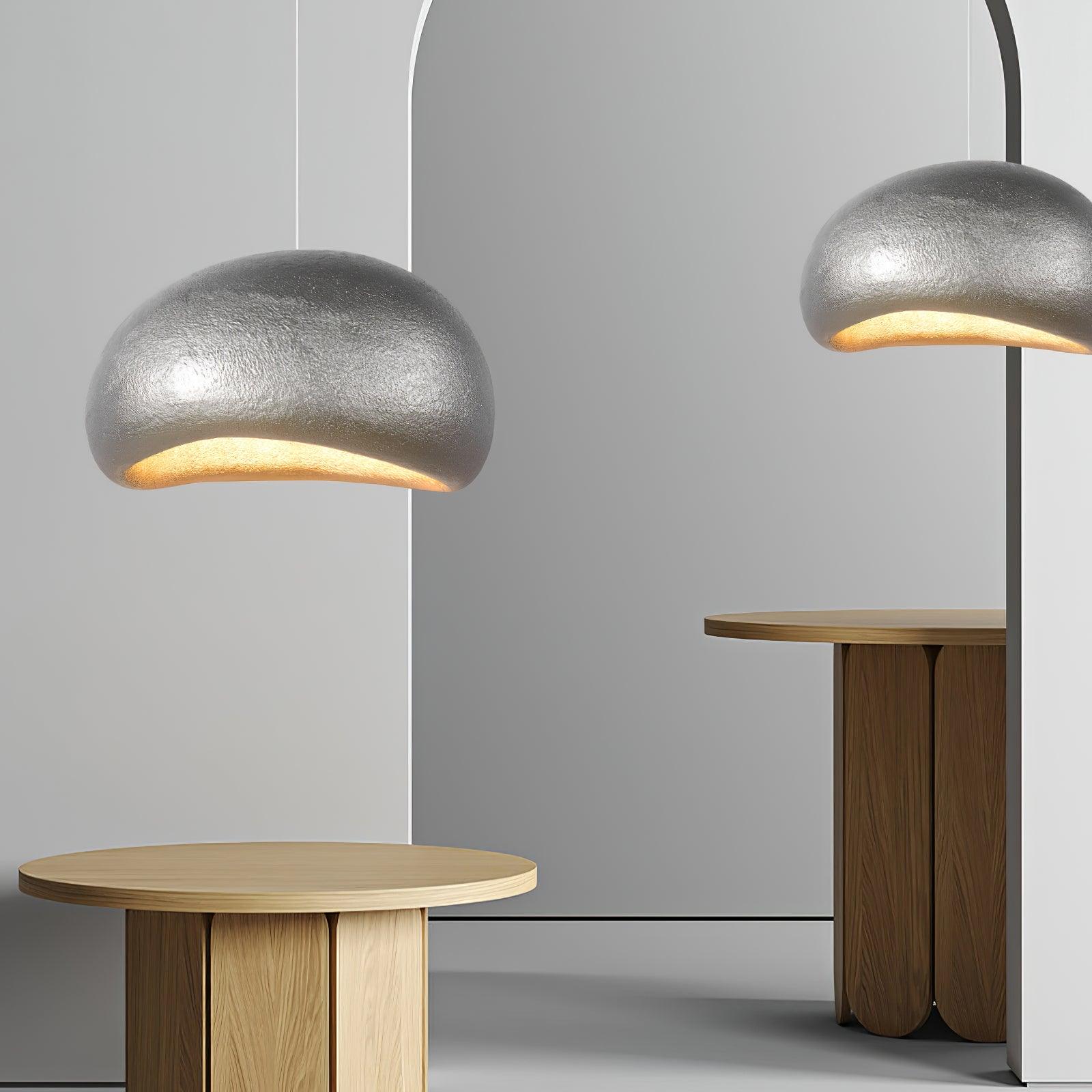 Modern Moon Inspired Artistic Pendant Light Khmara Style for Kitchen Island and Dining Room