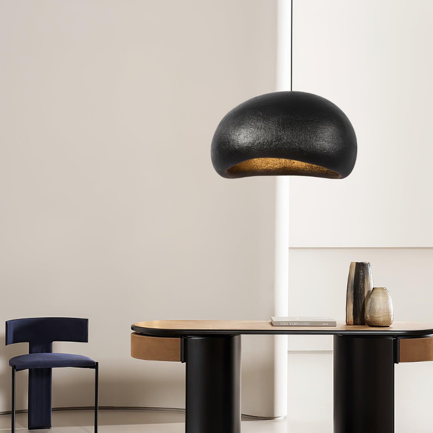 Modern Moon Inspired Artistic Pendant Light Khmara Style for Kitchen Island and Dining Room