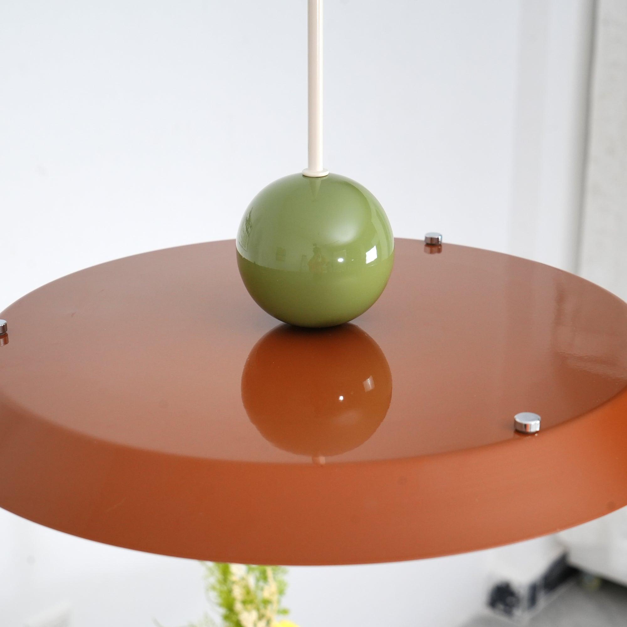 Modern Morandi Layered Pendant Lamp with Adjustable Swing Arm LED Acrylic Hanging Light