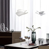 Modern Moth Wing Gold LED Pendant Light for Contemporary Interiors