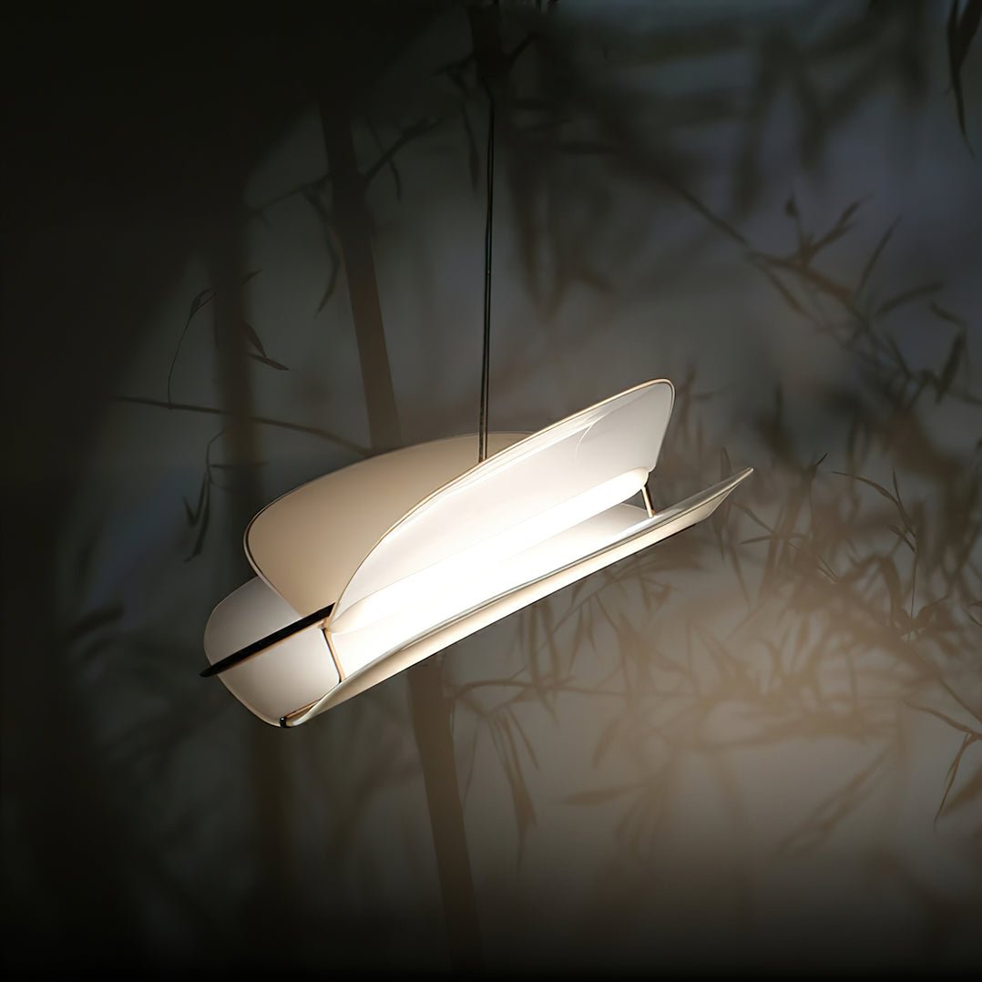 Modern Moth Wing Gold LED Pendant Light for Contemporary Interiors