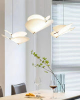 Modern Moth Wing Gold LED Pendant Light for Contemporary Interiors