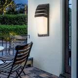 Modern Motion Sensor LED Wall Light Waterproof Outdoor Sconce for Garden and Patio