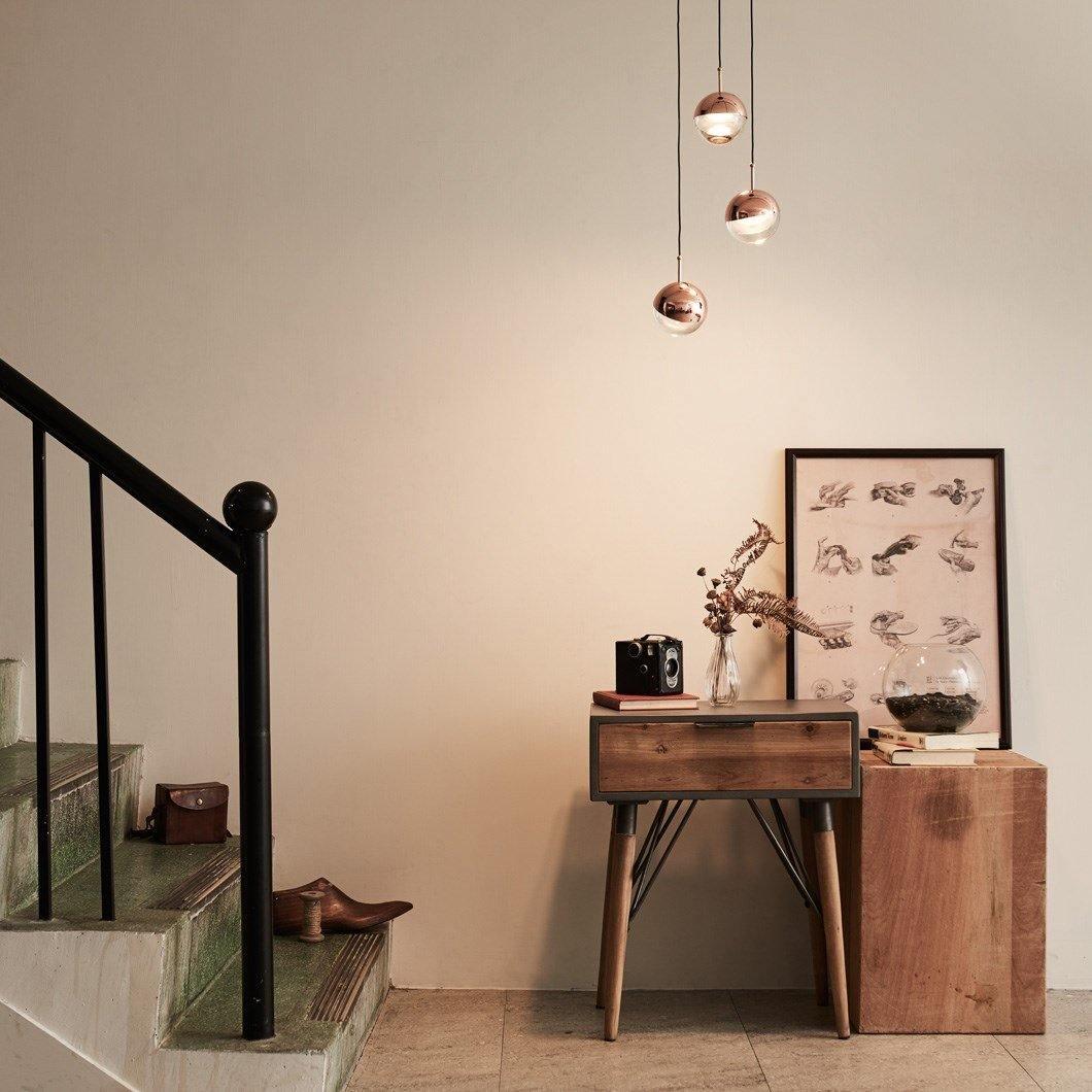 Modern Multi Head Glass Sphere LED Pendant Light for Restaurant and Home Decor