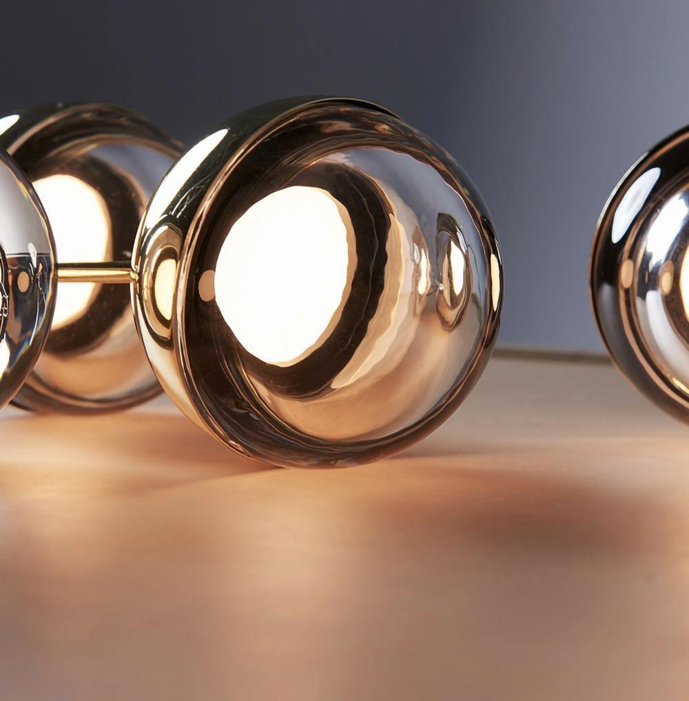 Modern Multi Head Glass Sphere LED Pendant Light for Restaurant and Home Decor