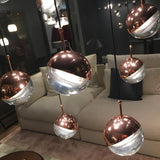 Modern Multi Head Glass Sphere LED Pendant Light for Restaurant and Home Decor