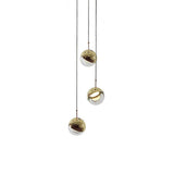 Modern Multi Head Glass Sphere LED Pendant Light for Restaurant and Home Decor