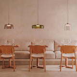 Modern Multi Level Glass Pendant Light LED Ceiling Fixture for Home and Office
