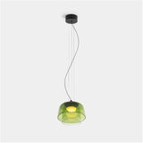Modern Multi Level Glass Pendant Light LED Ceiling Fixture for Home and Office