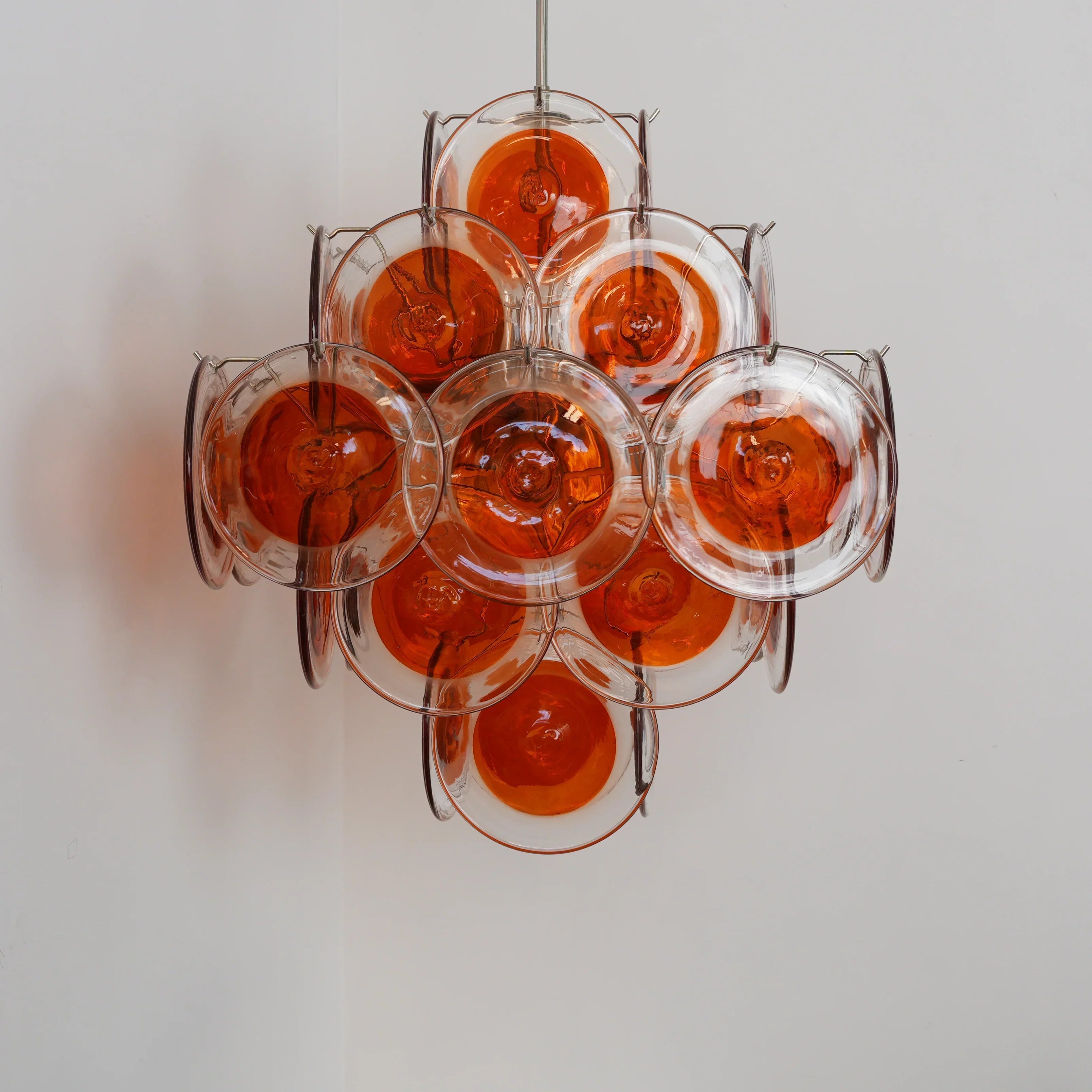 modern-murano-glass-disc-chandelier-with-orange-and-brown-hand-blown-accents