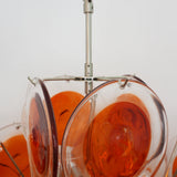 modern-murano-glass-disc-chandelier-with-orange-and-brown-hand-blown-accents