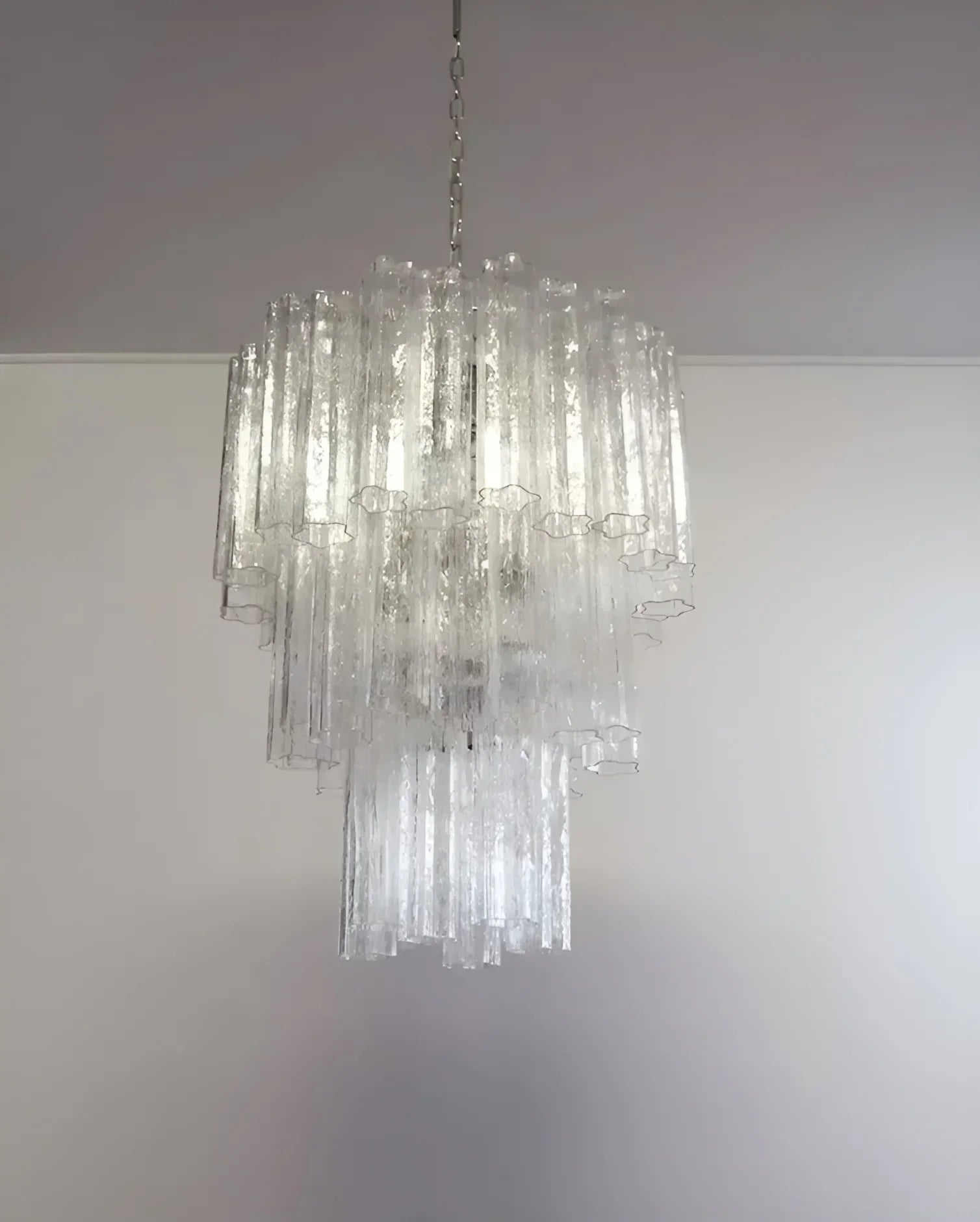 modern-murano-glass-tube-chandelier-clear-glass-pendant-lighting-for-living-room