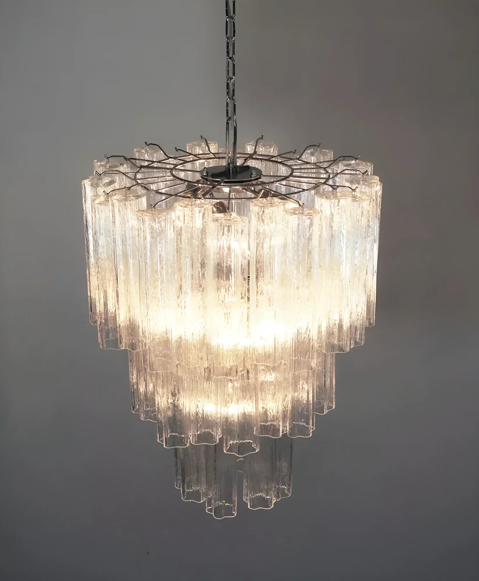 modern-murano-glass-tube-chandelier-clear-glass-pendant-lighting-for-living-room