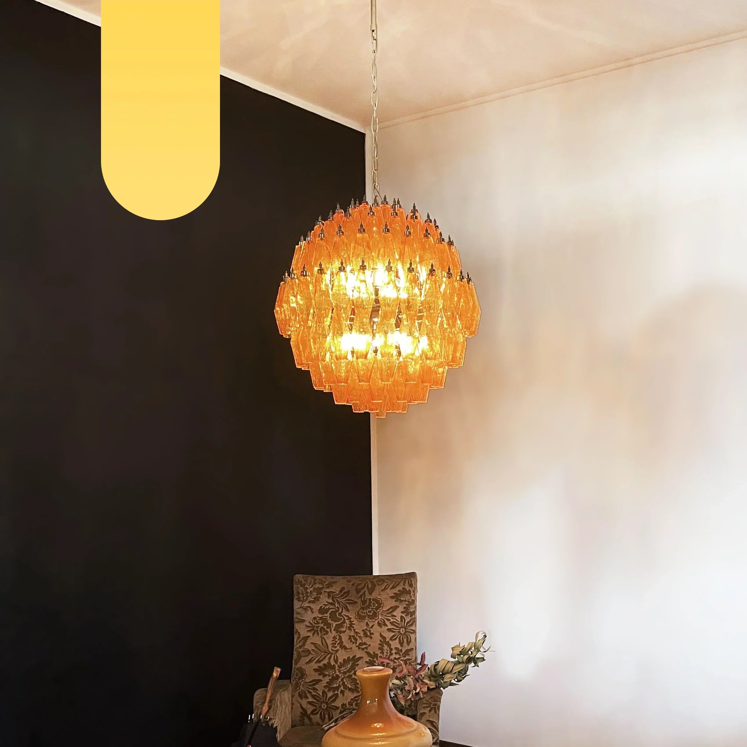 modern-murano-poliedri-amber-glass-spherical-chandelier-for-elegant-interior-lighting