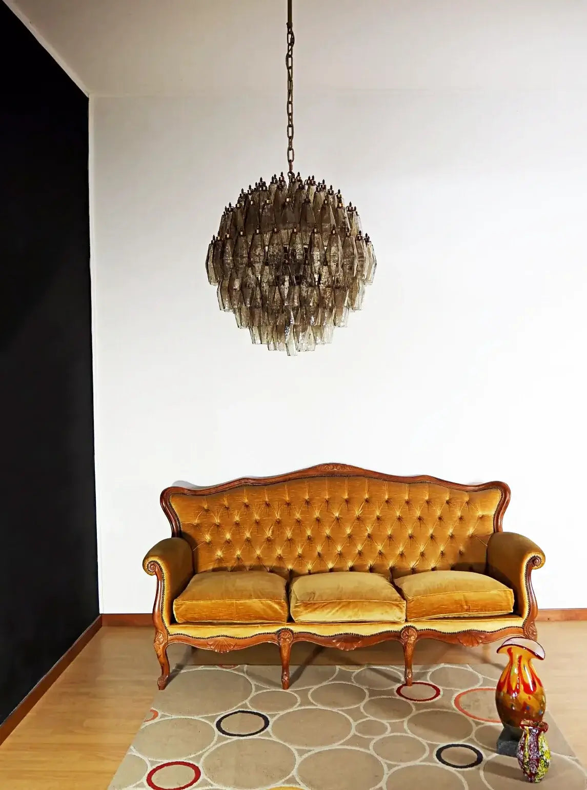 modern-murano-poliedri-smoked-glass-globe-chandelier-lighting-for-luxury-interiors