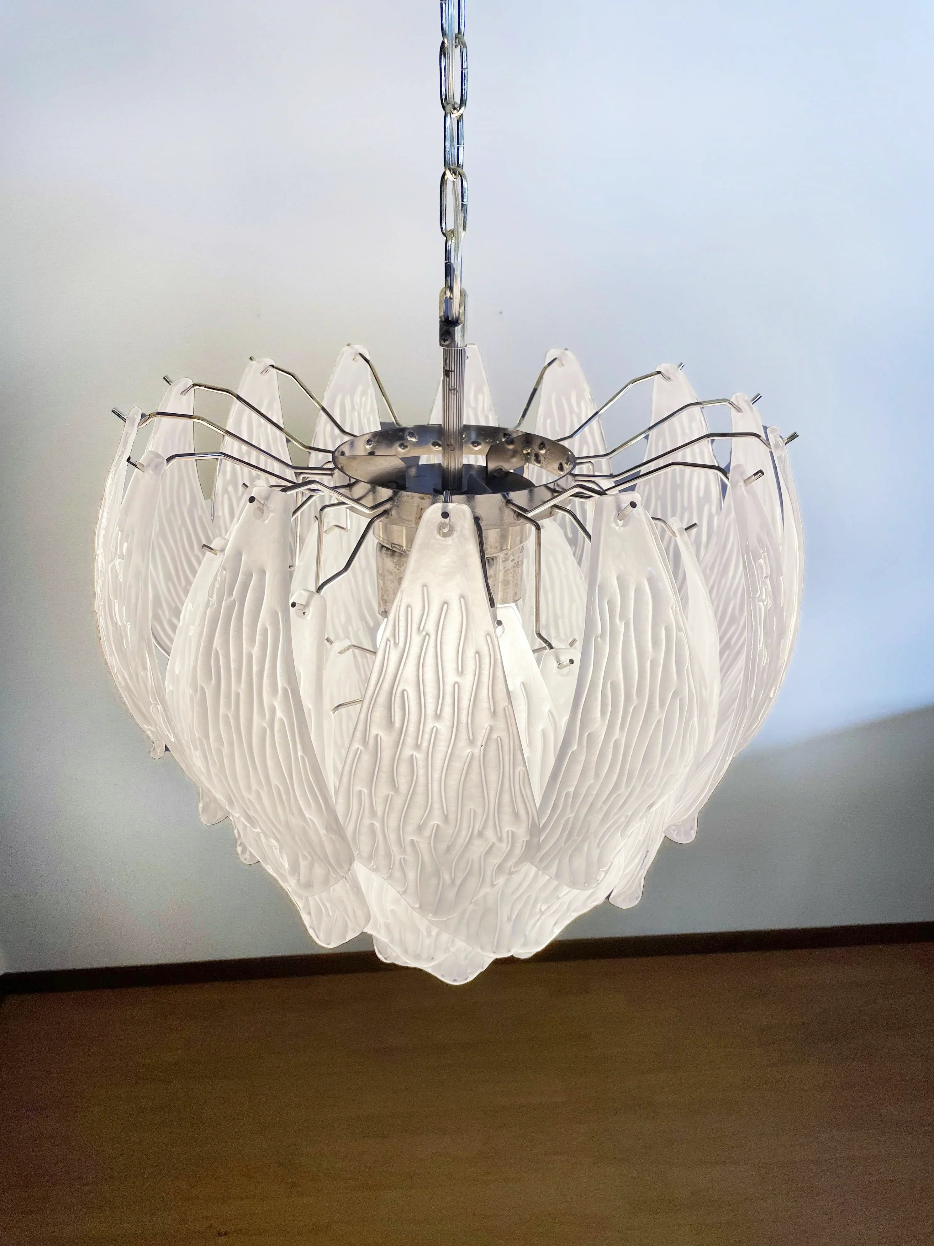 modern-murano-style-frosted-carved-glass-leaves-chandelier-elegant-hanging-light-fixture