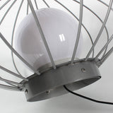 Modern Mushroom Cage LED Outdoor Lawn Lamp Waterproof Garden Landscape Pathway Light