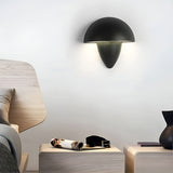 Modern Mushroom LED Outdoor Wall Sconce Waterproof Aluminum Garden Porch Light