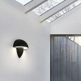Modern Mushroom LED Outdoor Wall Sconce Waterproof Aluminum Garden Porch Light