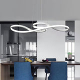 Modern Musical Note Integrated LED Pendant Light for Dining Room Kitchen Island and Living Space