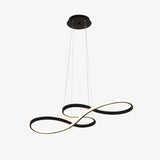 Modern Musical Note Integrated LED Pendant Light for Dining Room Kitchen Island and Living Space