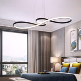 Modern Musical Note Integrated LED Pendant Light for Dining Room Kitchen Island and Living Space