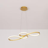 Modern Musical Note Integrated LED Pendant Light for Dining Room Kitchen Island and Living Space