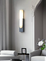 Modern Natural Alabaster LED Wall Lamp Stone Sconce for Interior Lighting