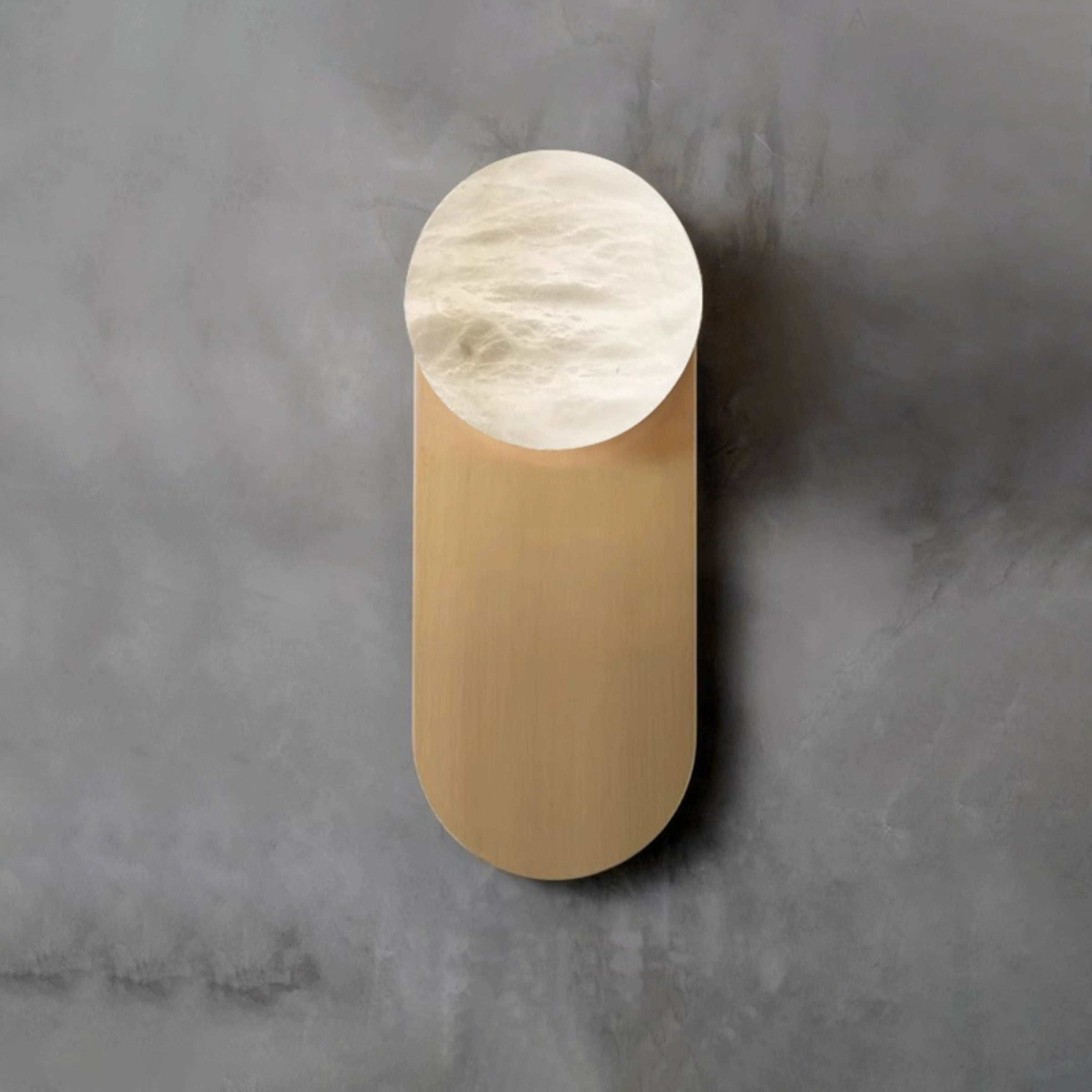 Modern Natural Alabaster Wall Sconce Set of 2 Luxury Stone Lighting for Bedroom and Living Room