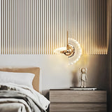 Modern Nordic Adjustable Mirror Ball LED Pendant Light with Acrylic Shade for Dining Room and Bedroom