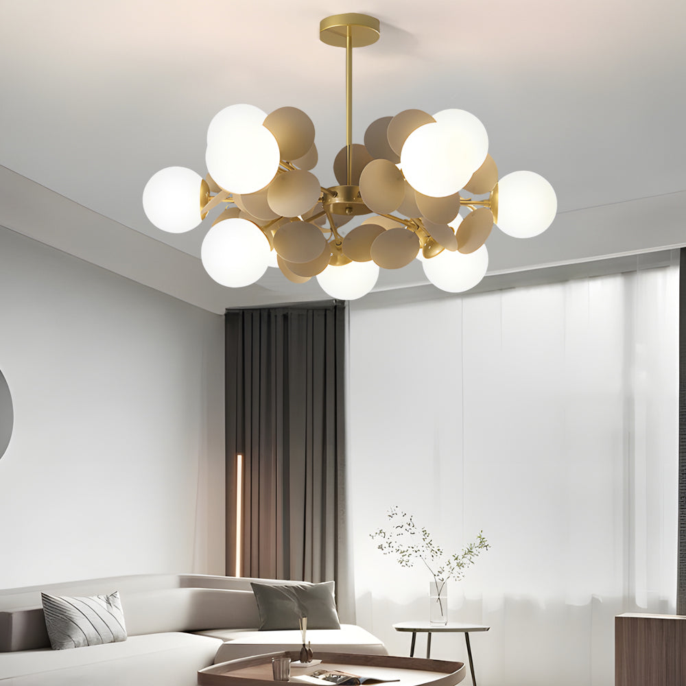 Modern Nordic Branch Style Pendant Light Art Deco Multicolored LED Chandelier Ceiling Fixture
